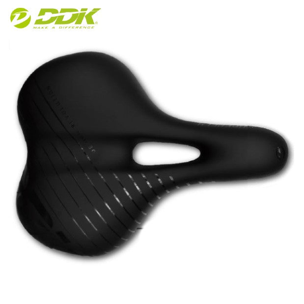 DDK Superfly 3225 Upright Saddle 387g 178mm - Black
