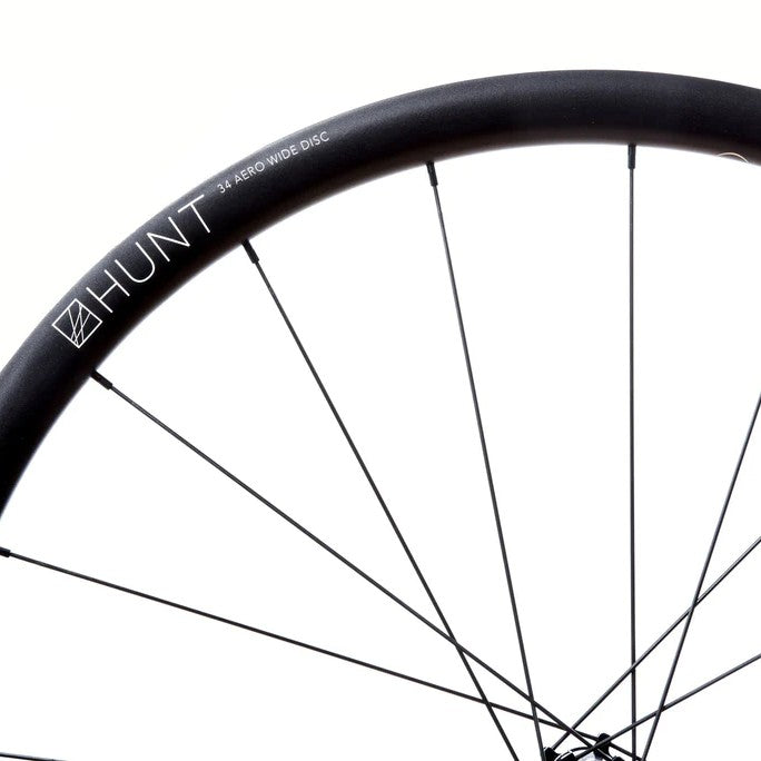 HUNT 34 Aero Wide Alloy Disc Wheelset TA 1548 grams