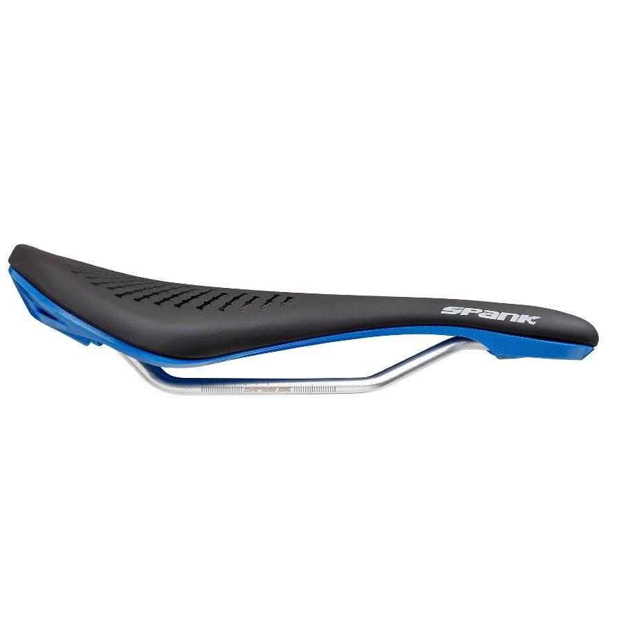Spank Oozy 220 MTB 144mm Bike Saddle - Black/Blue