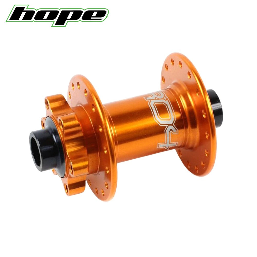 Hope Tech PRO 4 Front Hub Thru Axle Orange