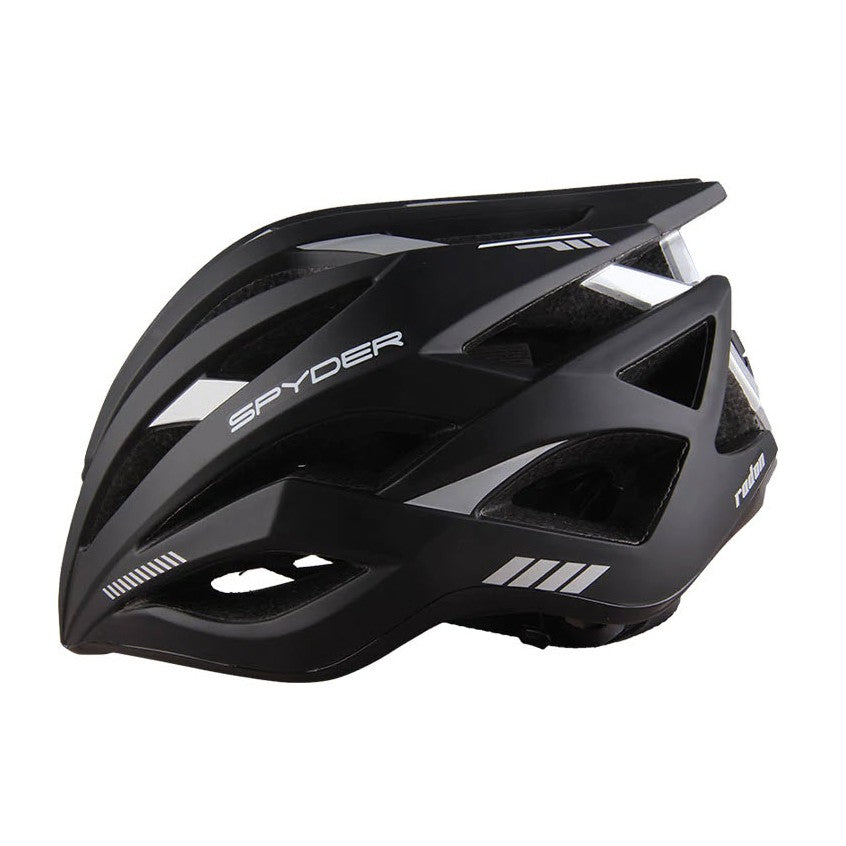 Spyder RADON Bike Helmet for Road - Matte Black / Silver