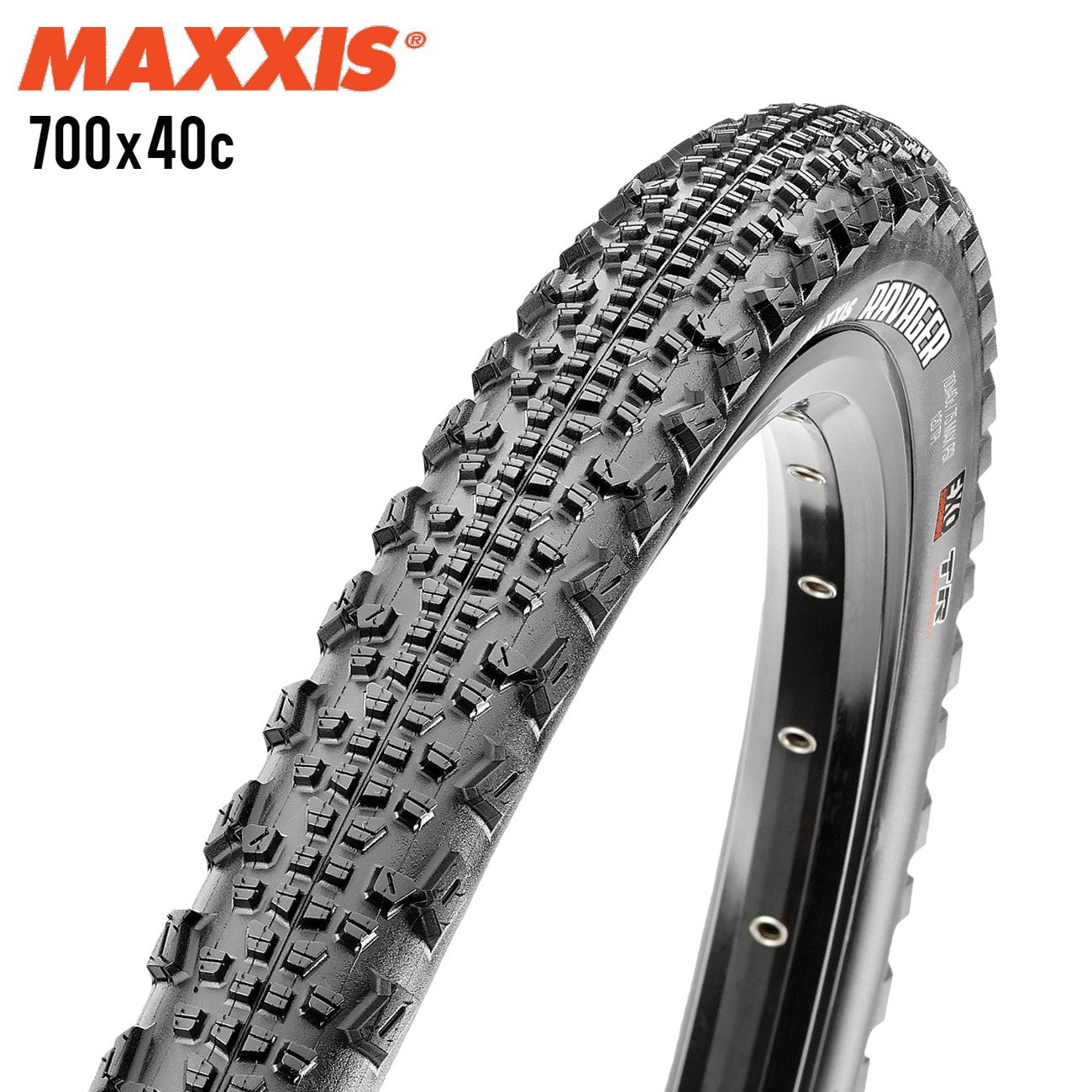 Maxxis Ravager Gravel Tire 700c EXO Tubeless Ready - Black