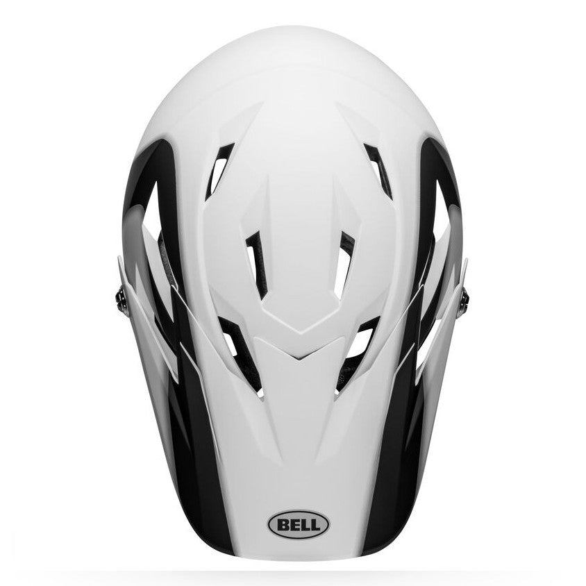 Bell Sanction Full Face Helmet - Matte Black/White