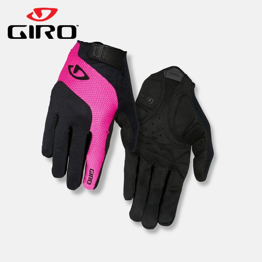 Pink bike cheap gloves