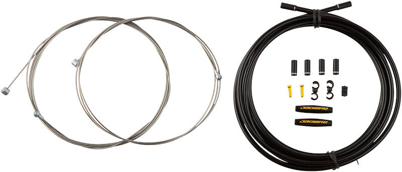 Jagwire Universal Sport Brake Cable Kit Stainless with Housing - Black (UCK400)
