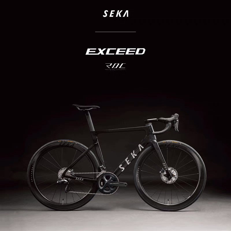 Seka Exceed RDC All-Round Lightweight Road Bike - Matte Charcoal (Medium)