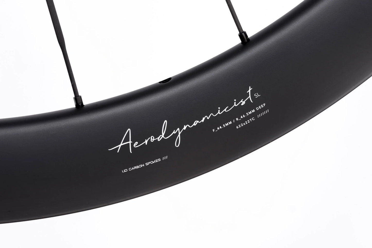 HUNT 44_46 Aerodynamicist UD Carbon Spoke Disc Wheelset TA 1274 grams Ratchet 40T