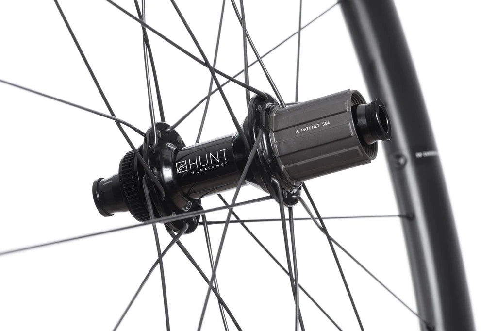 HUNT Aero 50 Carbon Disc Wheelset Ratchet TA 1464 grams