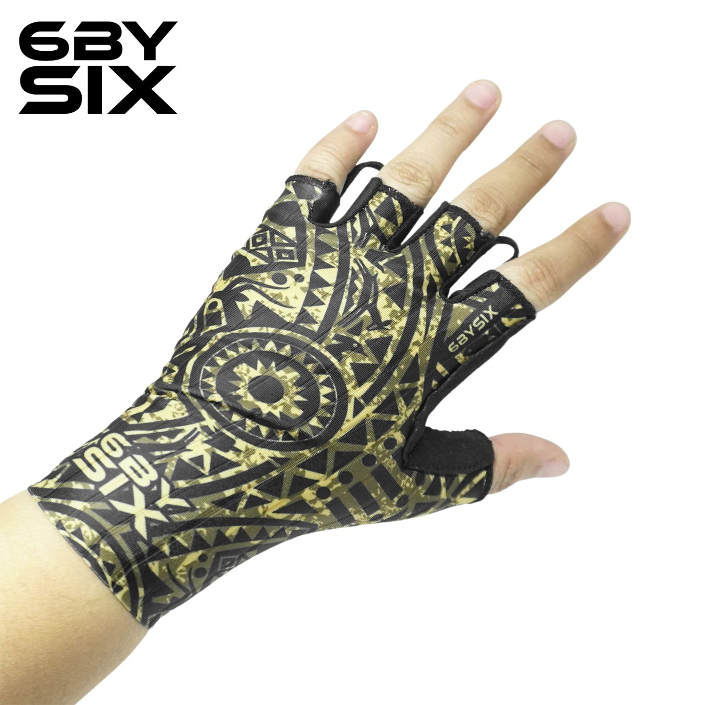 6bySix Stripe Bicycle Gloves - G089