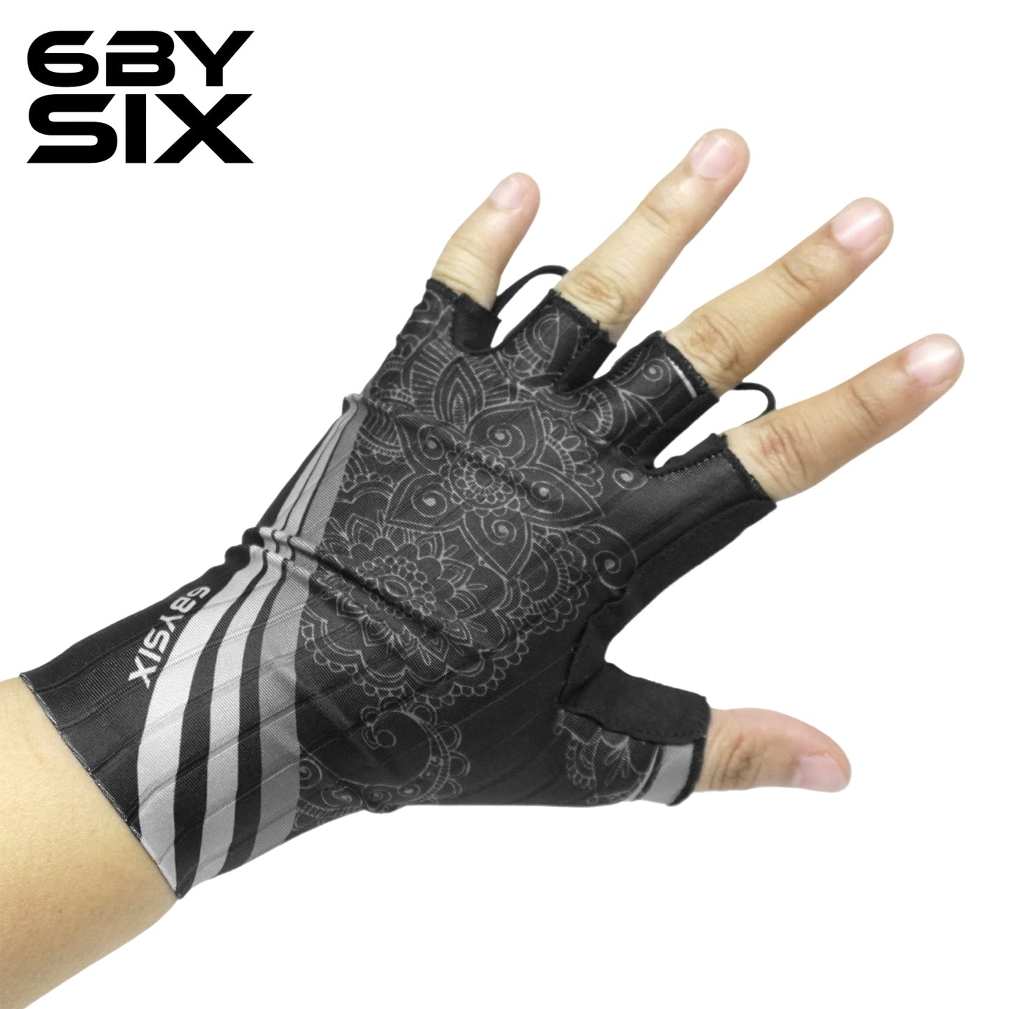 6bySix Stripe Bicycle Gloves - G091