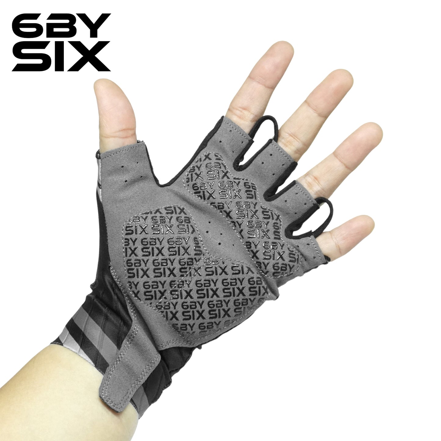 6bySix Stripe Bicycle Gloves - G091