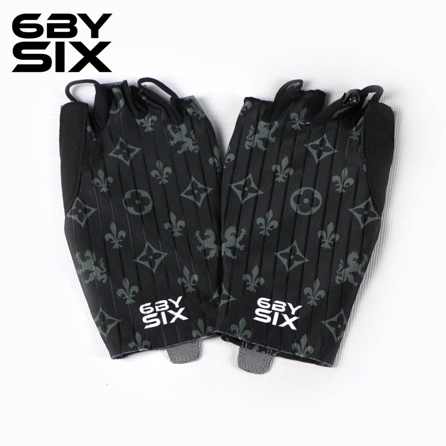 6bySix Louis Vuitton Black Bicycle Gloves - G094