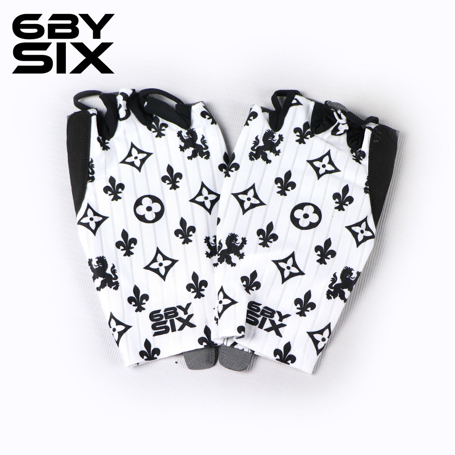 6bySix Louis Vuitton White Bicycle Gloves - G095