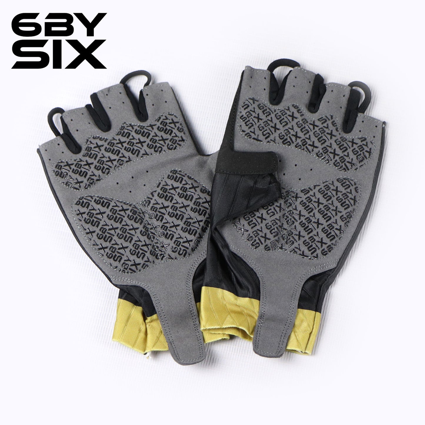 6bySix Serpent Black Bicycle Gloves - G098