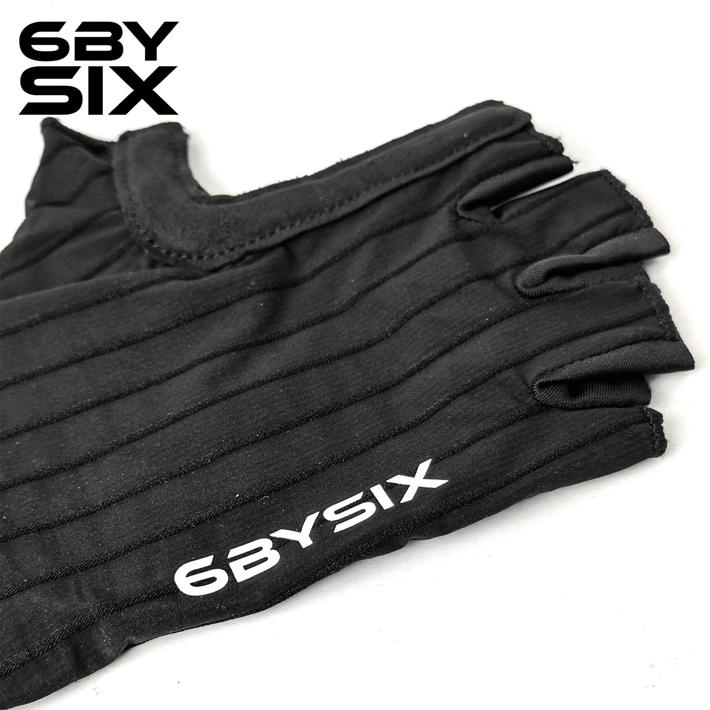 6bySix Black Bicycle Gloves - M97