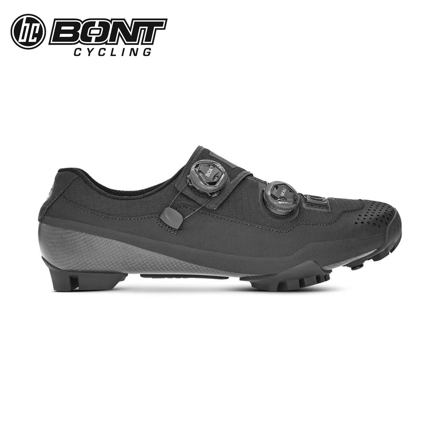 Bont RIOT G Carbon Composite Cycling Shoes - Black