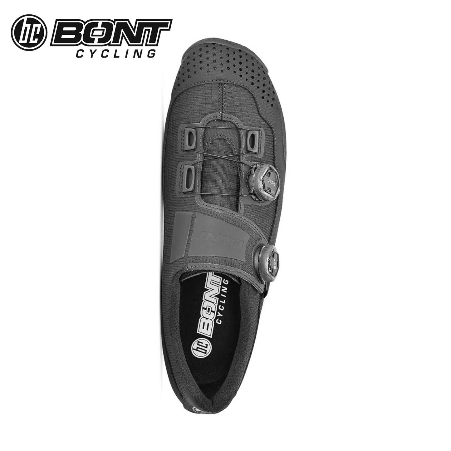 Bont RIOT G Carbon Composite Cycling Shoes - Black