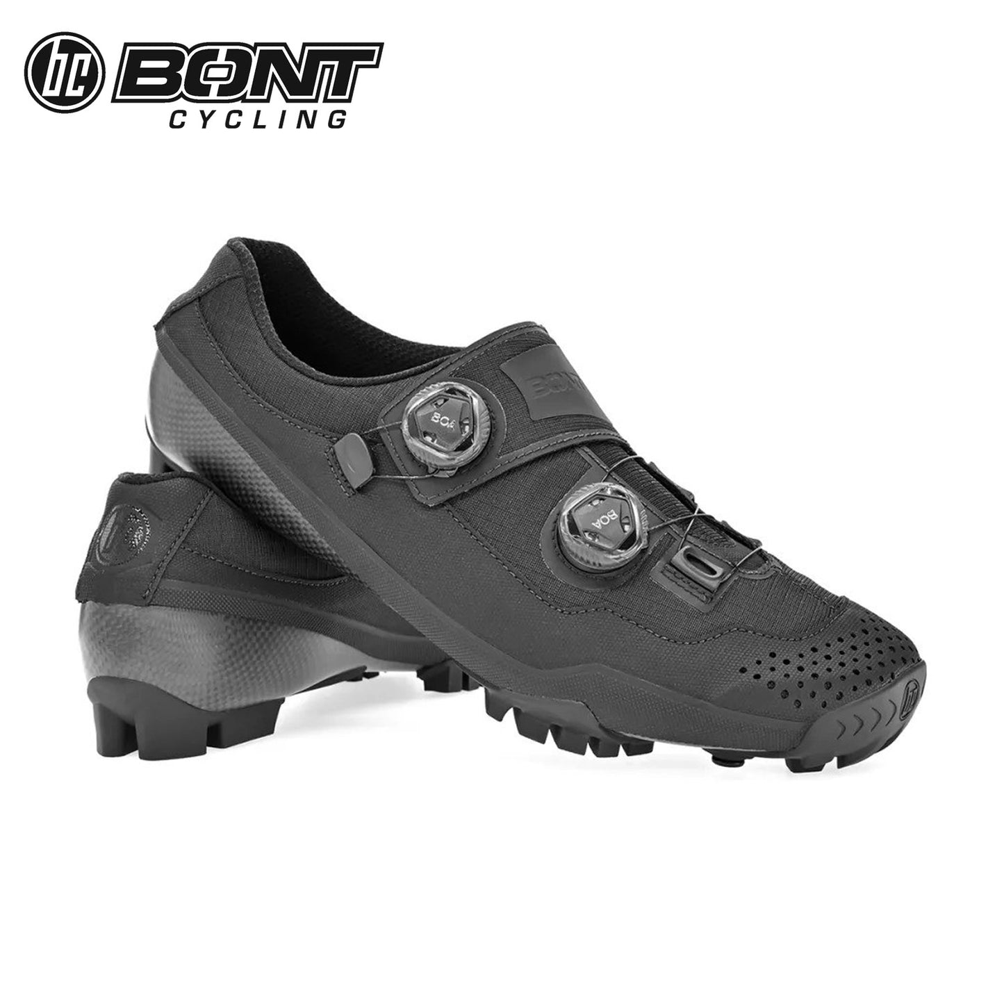 Bont RIOT G Carbon Composite Cycling Shoes - Black