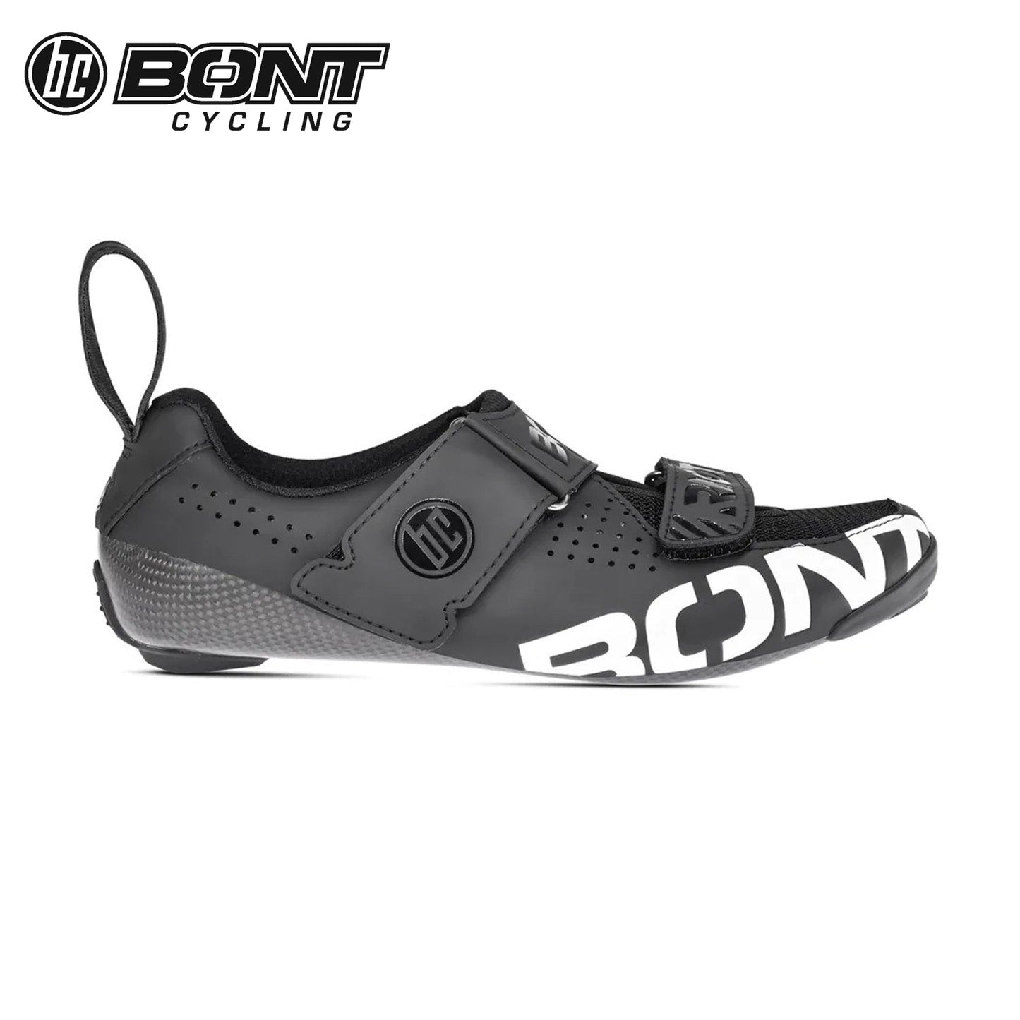 Bont Riot TR 26+ Carbon Composite Road Cycling Shoes - Black