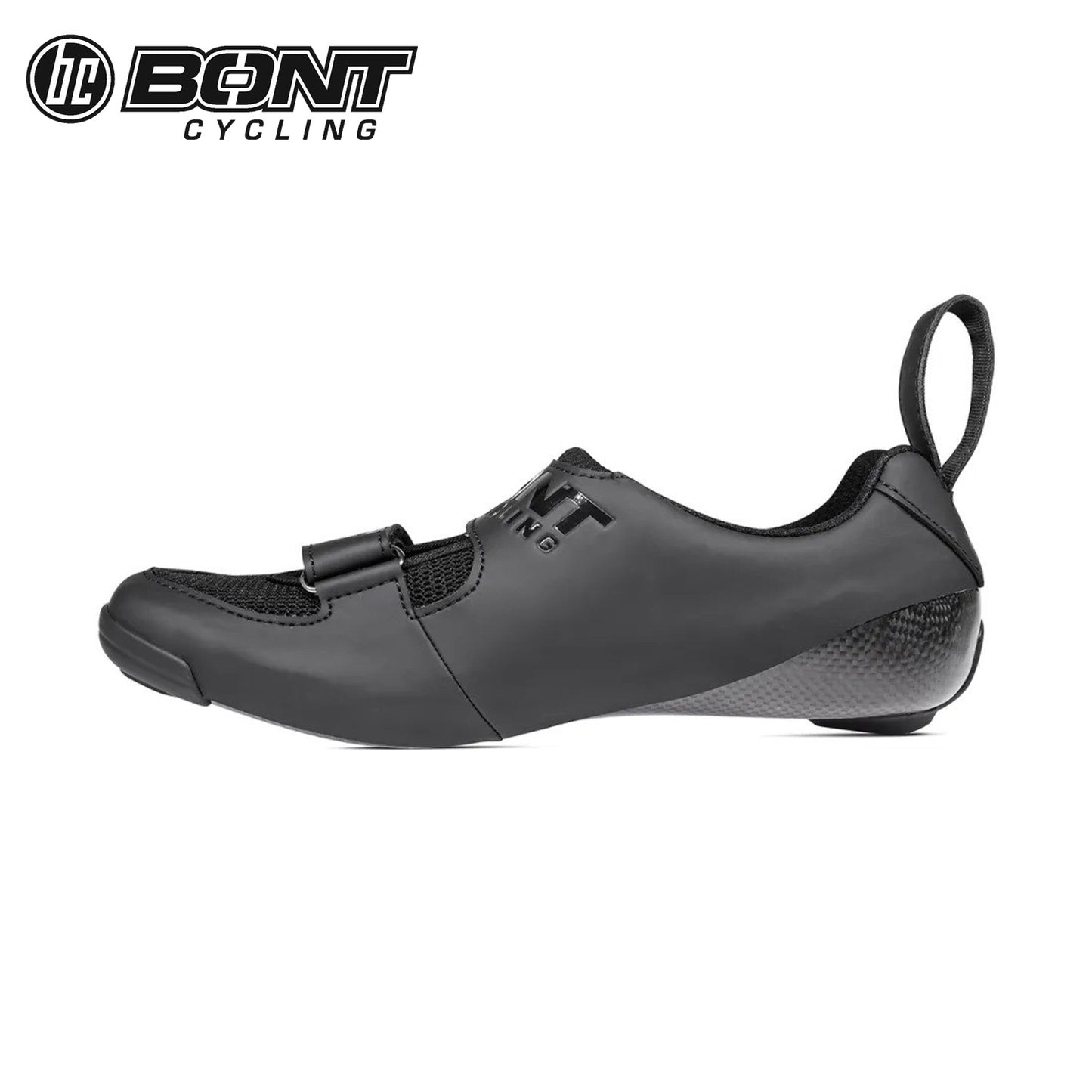 Bont Riot TR 26+ Carbon Composite Road Cycling Shoes - Black