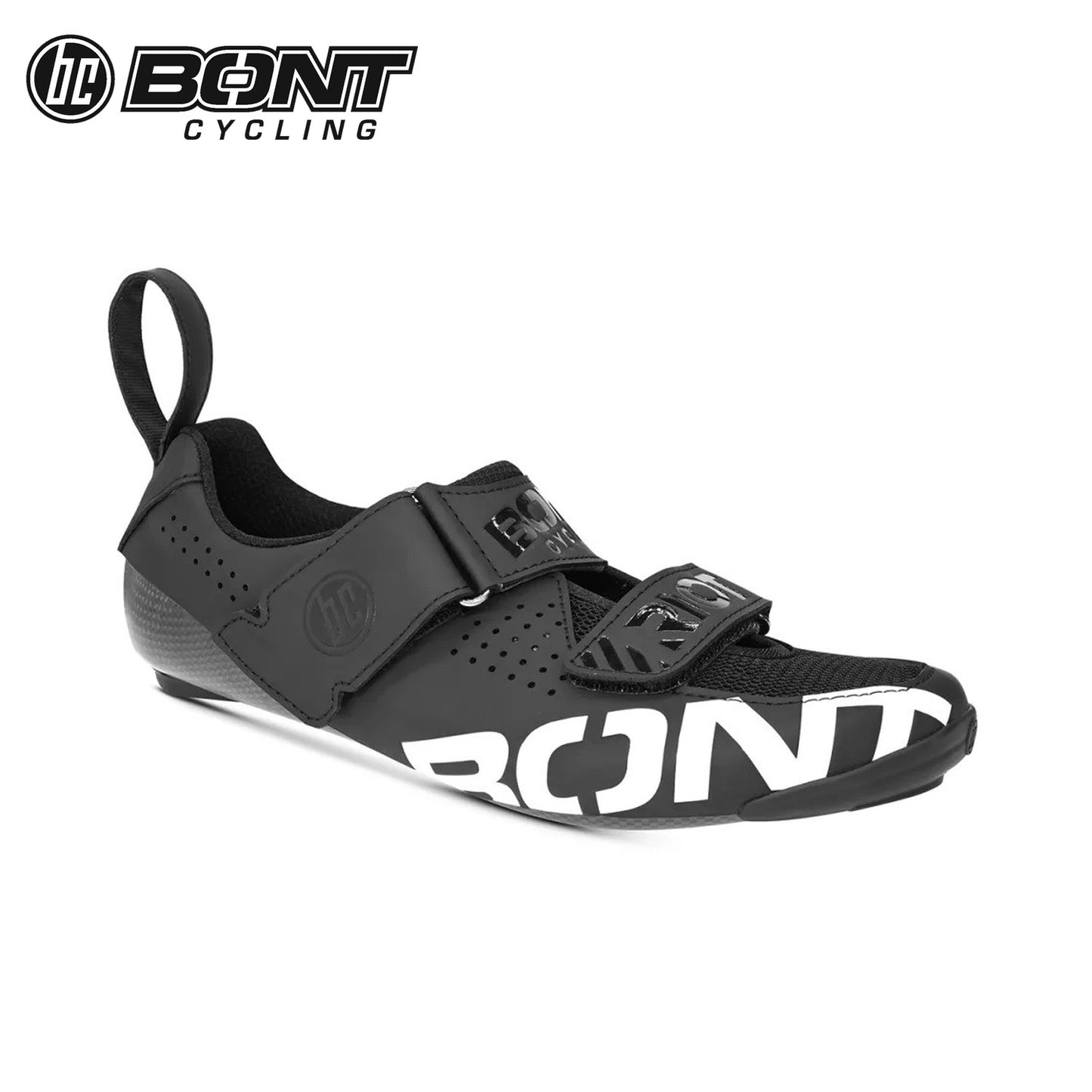 Bont Riot TR 26+ Carbon Composite Road Cycling Shoes - Black