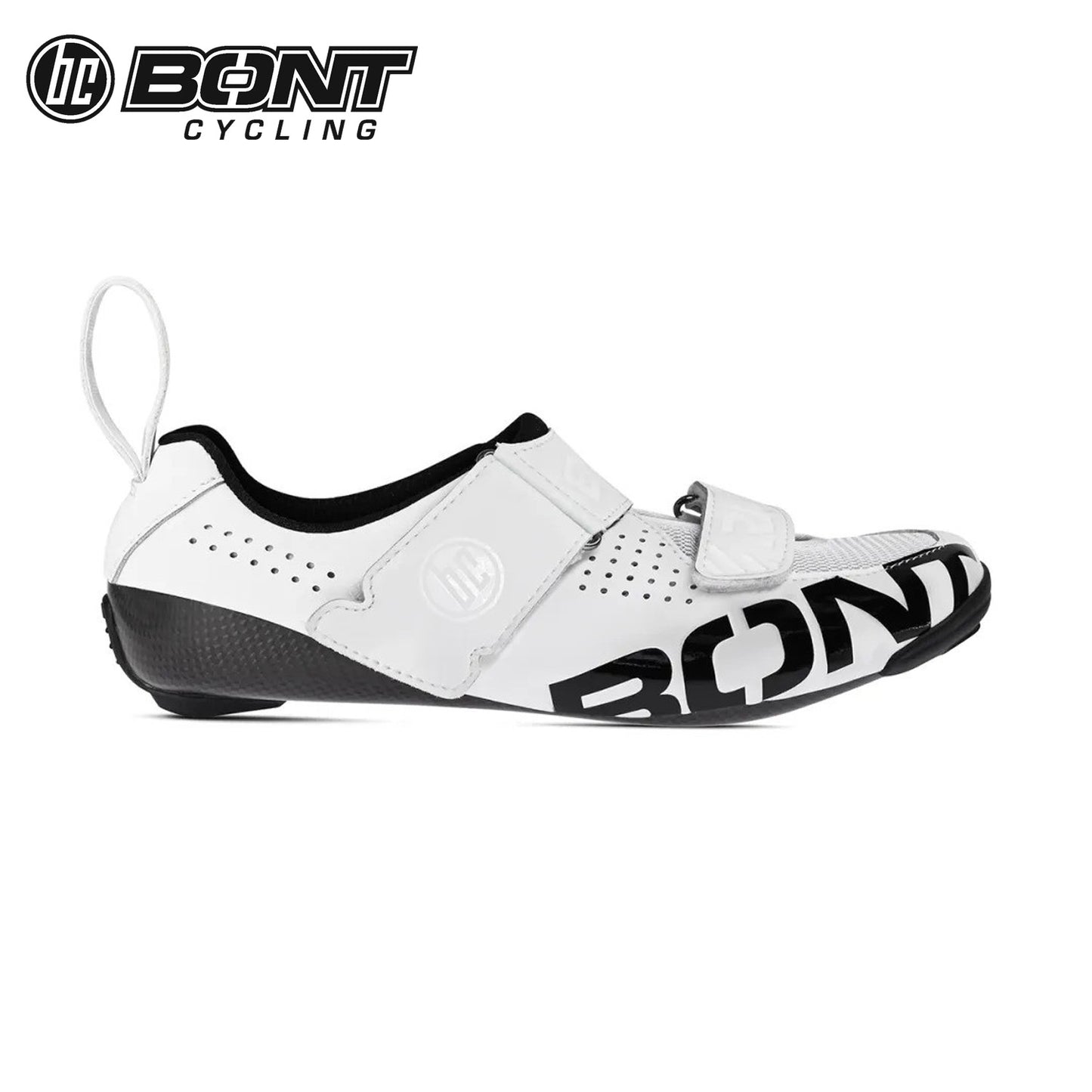 Bont Riot TR 26+ Carbon Composite Road Cycling Shoes - White