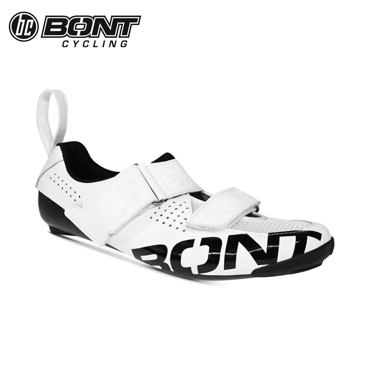 Bont Riot TR 26+ Carbon Composite Road Cycling Shoes - White