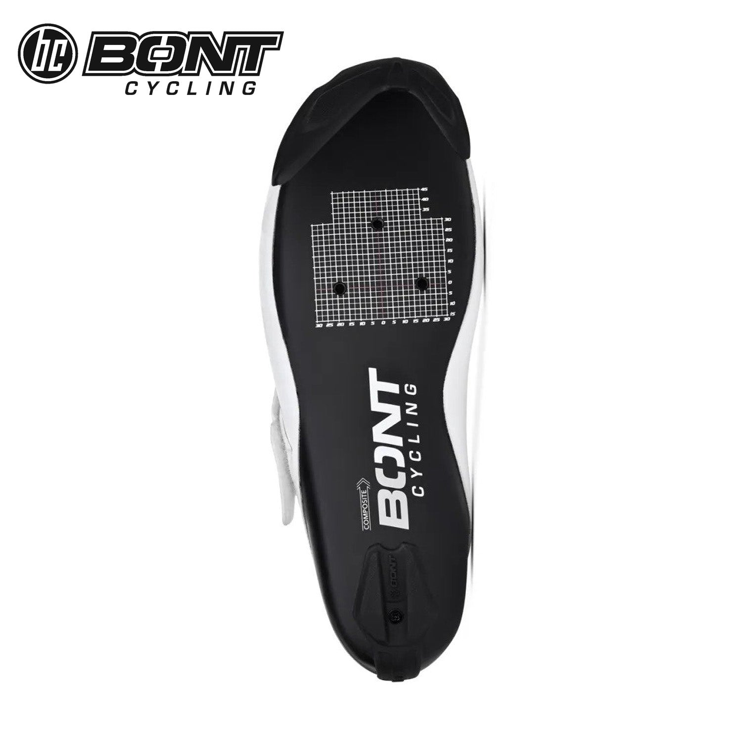 Bont Riot TR+ Carbon Composite Triathlon Road Cycling Shoes - White ...