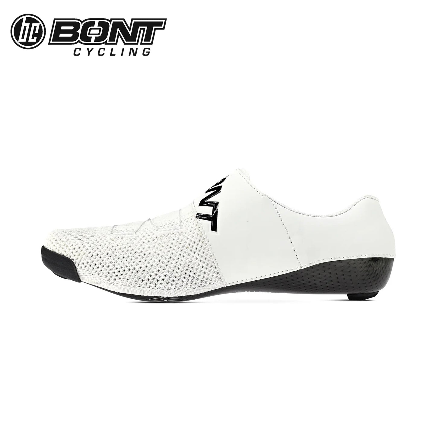Bont Vaypor Knit Carbon Fiber / BOA Cycling Shoes - White