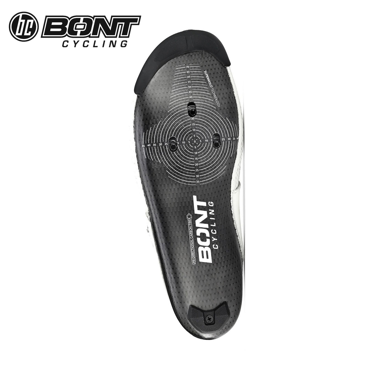 Bont Vaypor Knit Carbon Fiber / BOA Cycling Shoes - White