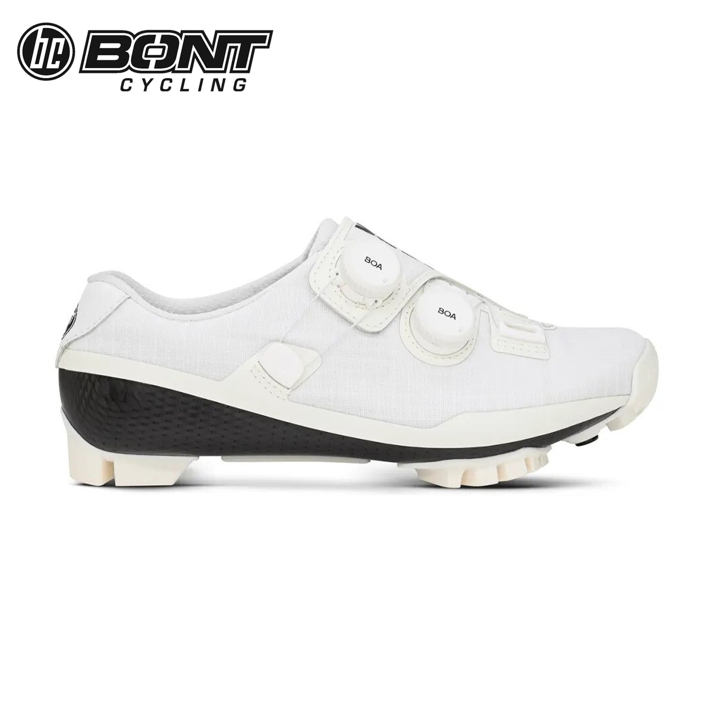 Bont Vaypor SL G Carbon Fiber / BOA Cycling Shoes - White