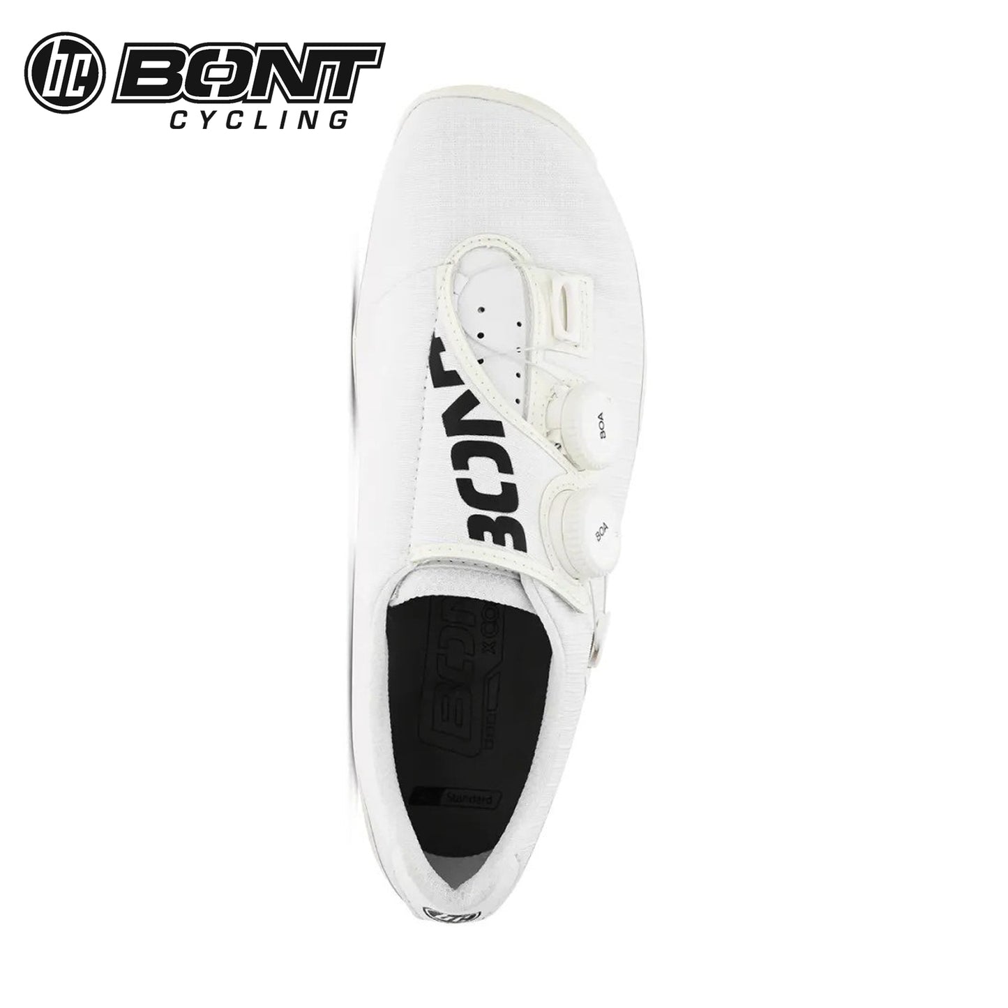 Bont Vaypor SL G Carbon Fiber / BOA Cycling Shoes - White