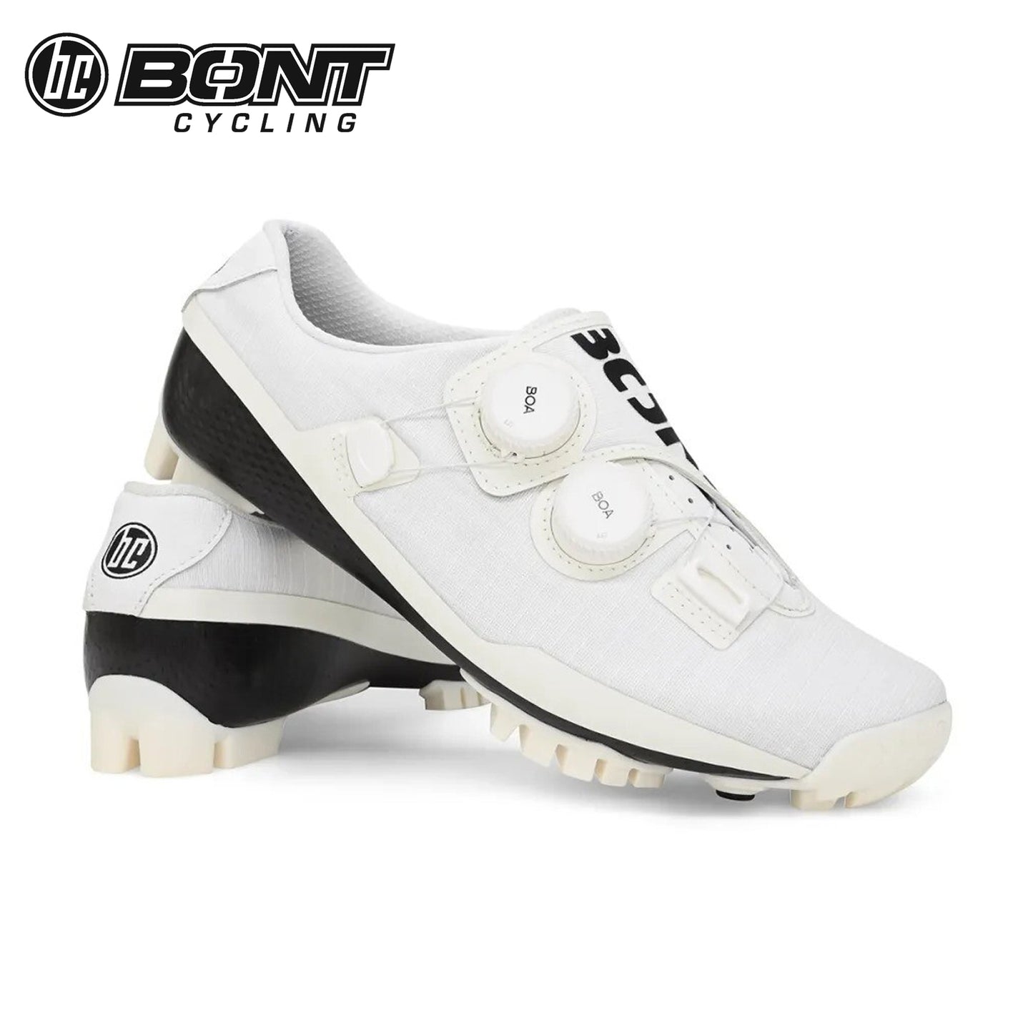 Bont Vaypor SL G Carbon Fiber / BOA Cycling Shoes - White