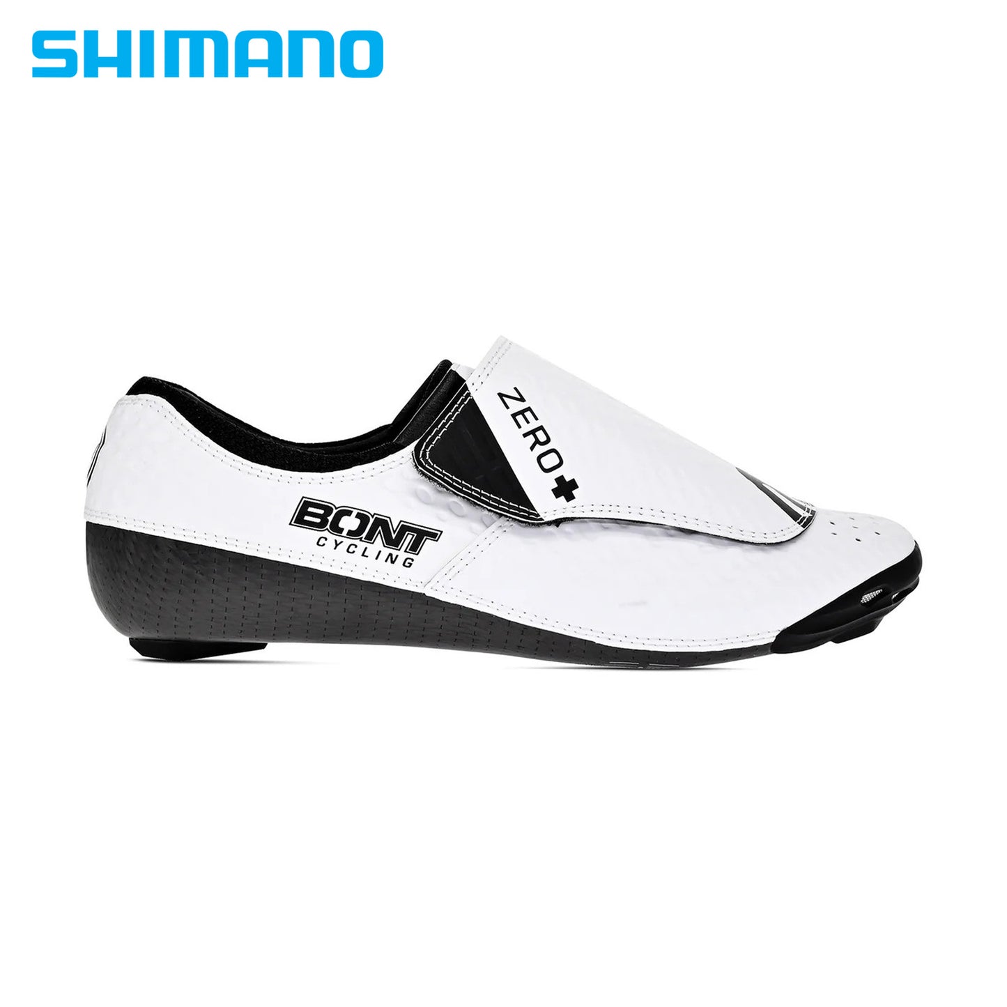 Bont Zero+ Carbon Monocoque / BOA Li2 Cycling Shoes - White/Black