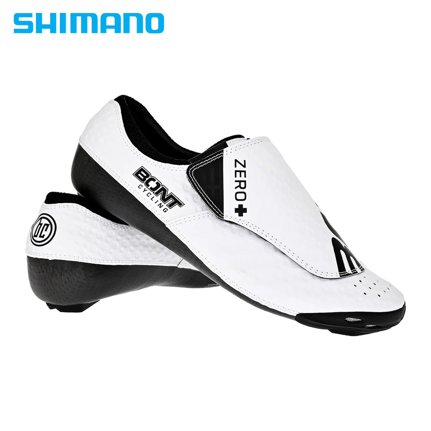 Bont Zero+ Carbon Monocoque / BOA Li2 Cycling Shoes - White/Black