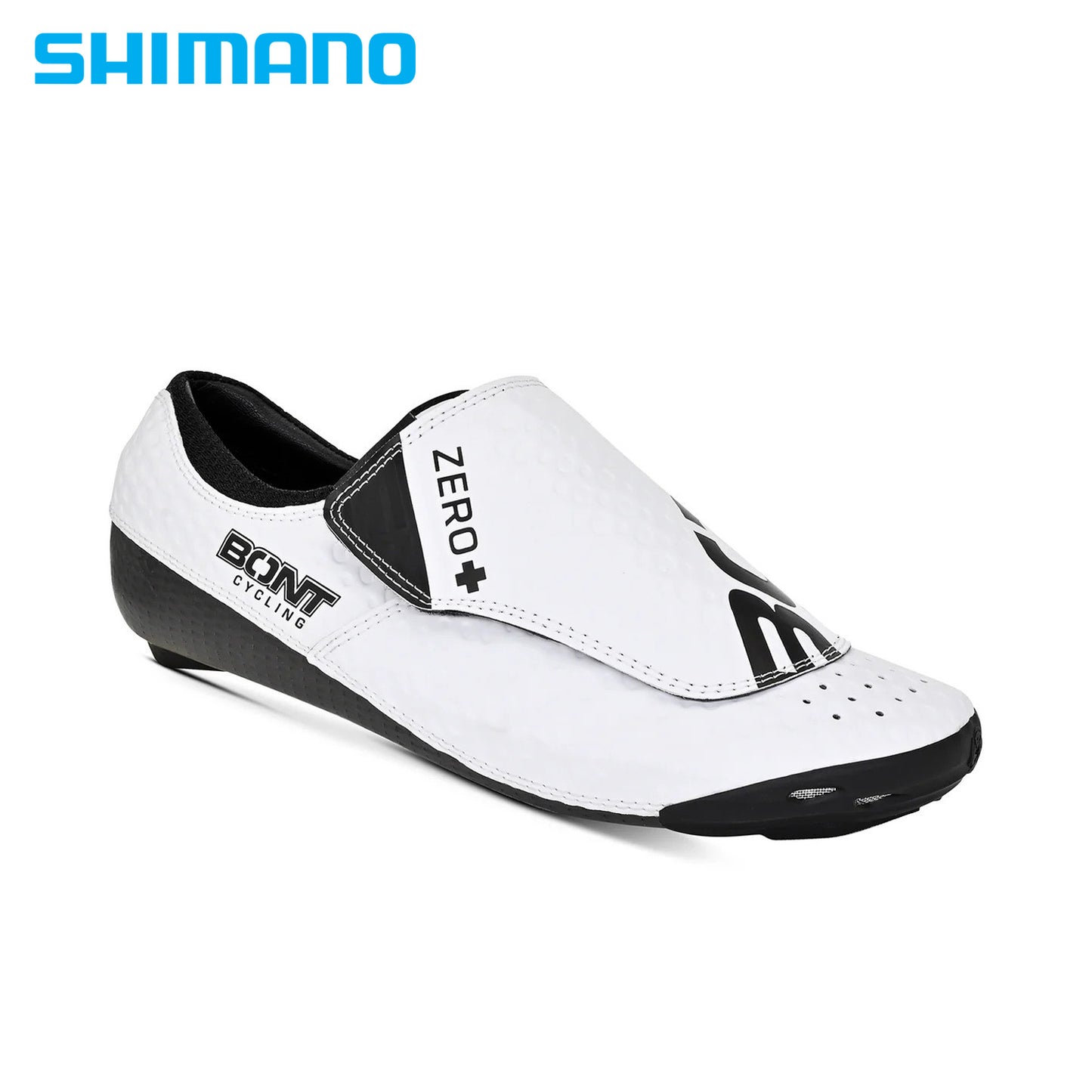 Bont Zero+ Carbon Monocoque / BOA Li2 Cycling Shoes - White/Black