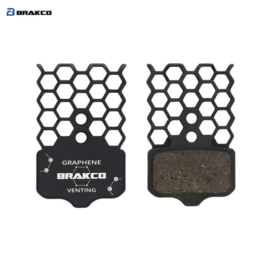 Brakco AirPad BPH-44T Graphene Coated Venting Brake Pad