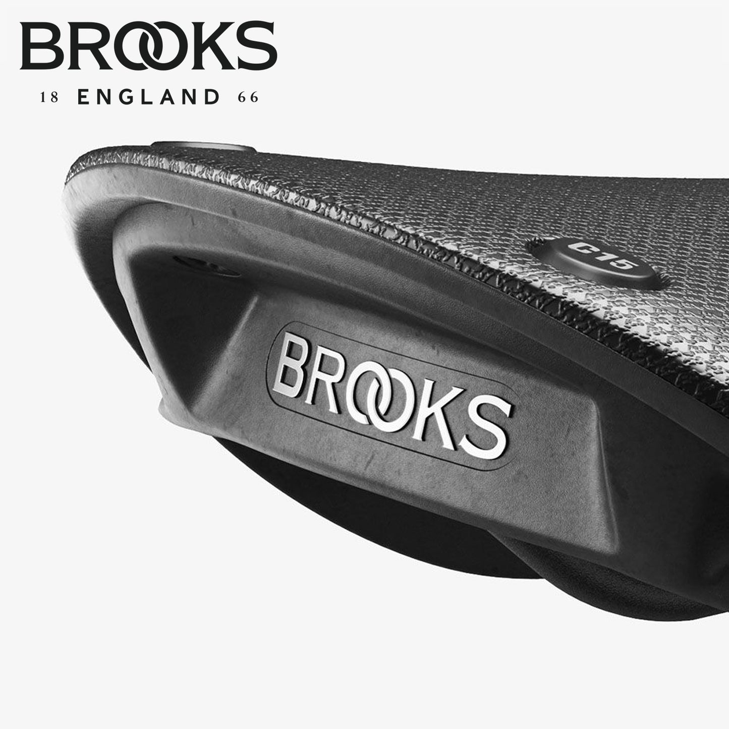 Brooks Cambium C15 Carved Saddle, All Weather - Black (C205CA06300)