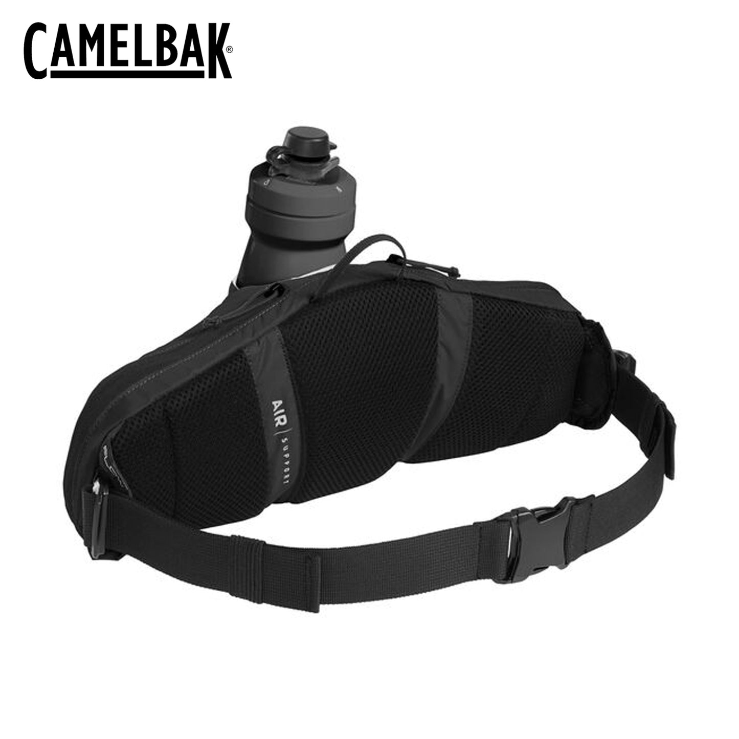 CamelBak Podium Flow 2 Waist Pack w/ 21oz Podium Dirt Series Bottle - Black