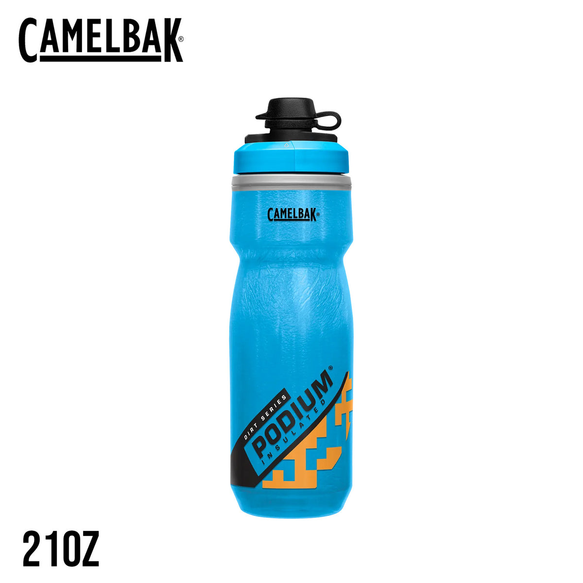 CamelBak Podium Dirt Series Chill 21 21oz Bike Bottle - Blue/Orange