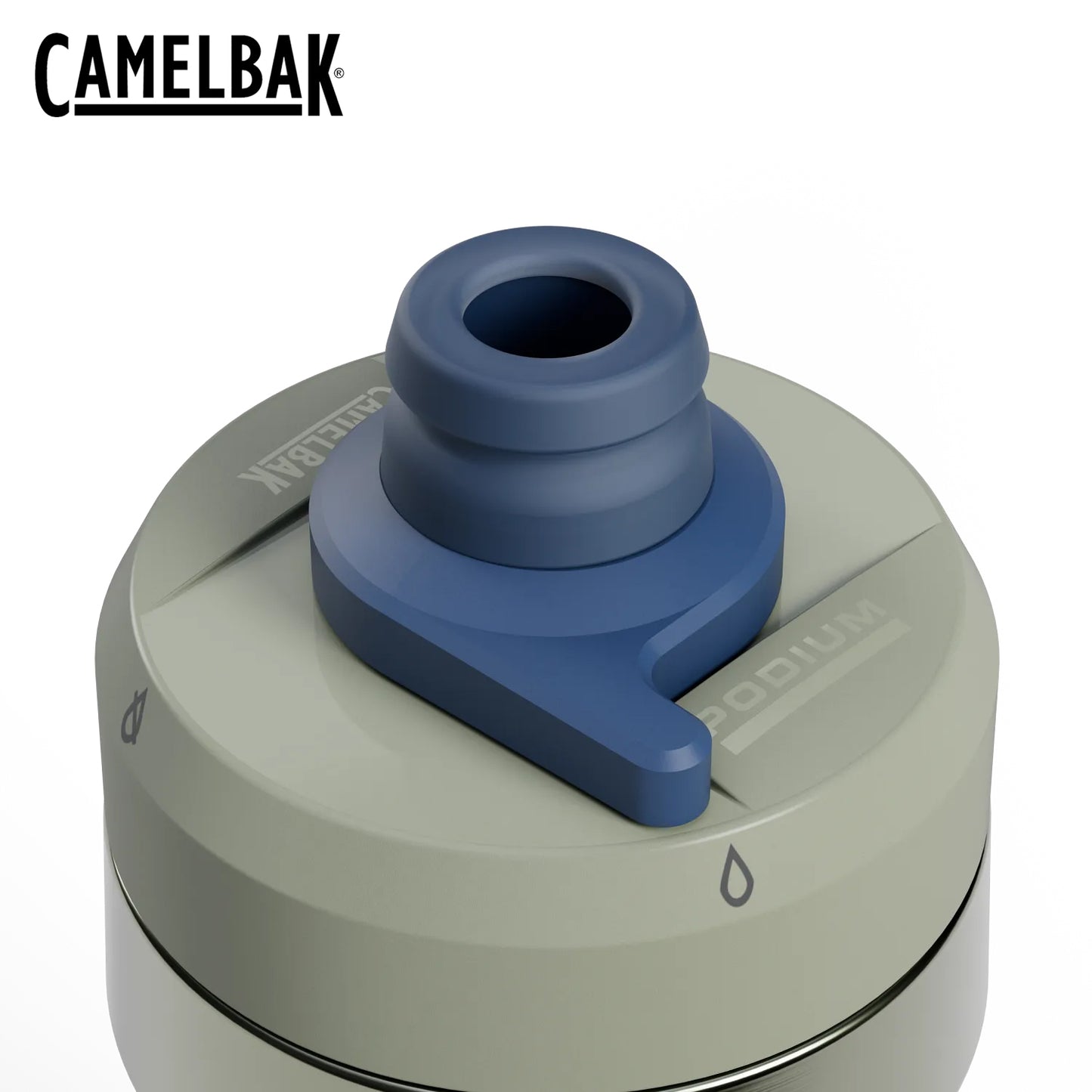 CamelBak Podium Steel Bike Bottle - Mercury Fog