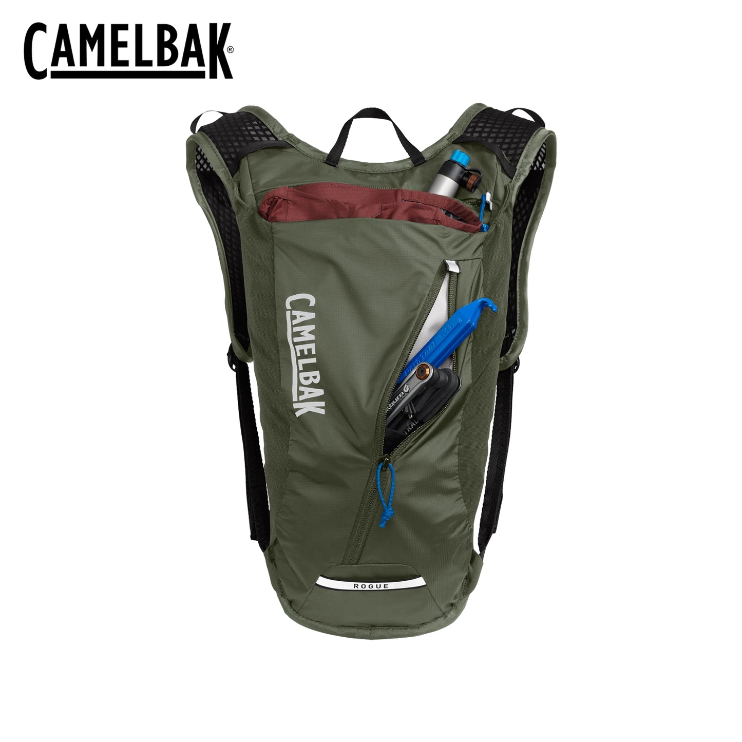 CamelBak Rogue Light 7 Hydration Pack w/ Crux 2L Reservoir - Dusty Olive