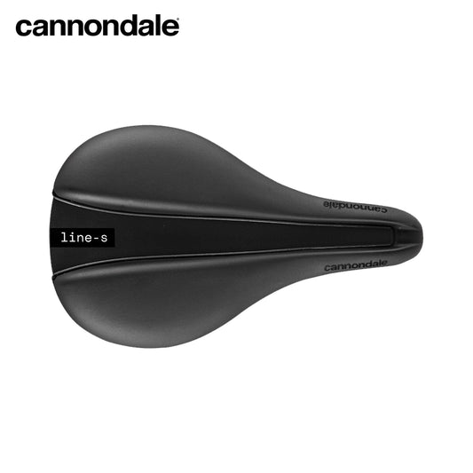 Cannondale Line S Steel Flat Saddle 142mm - Black