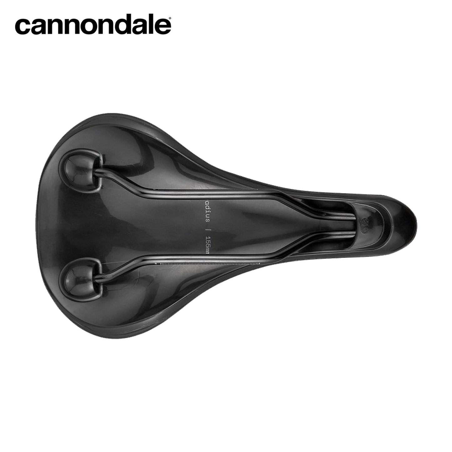 Cannondale Scoop Steel Gel Radius Saddle 155mm - Black