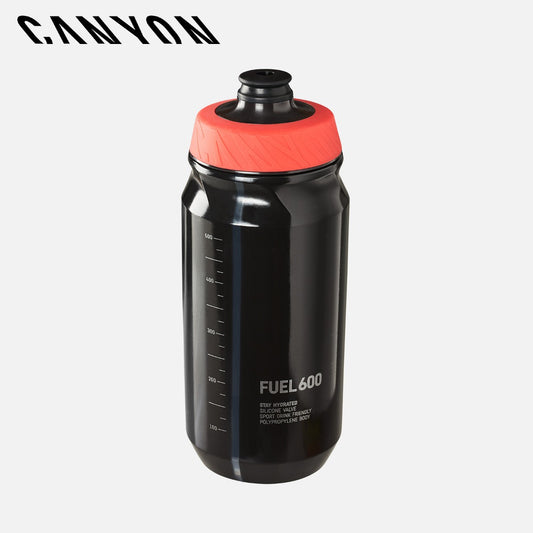 Canyon FUEL Bottle 600ml - Black/Red