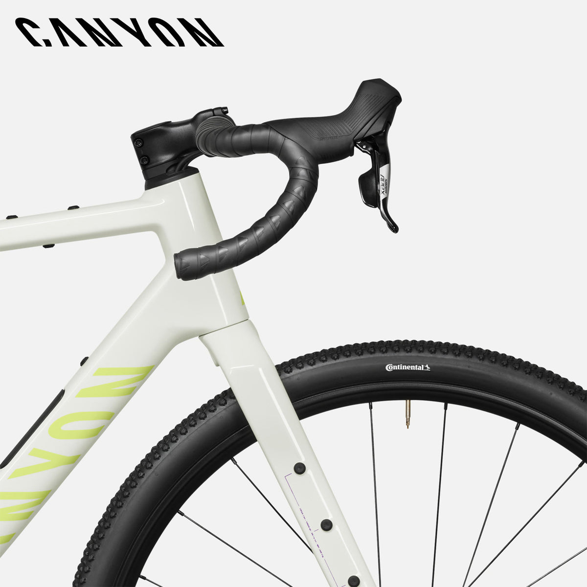 Canyon Grizl CF 6 2027 Gravel Bike - Acid White