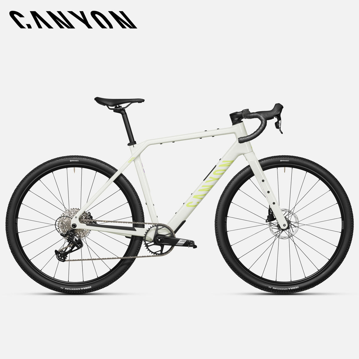 Canyon Grizl CF 6 2027 Gravel Bike - Acid White