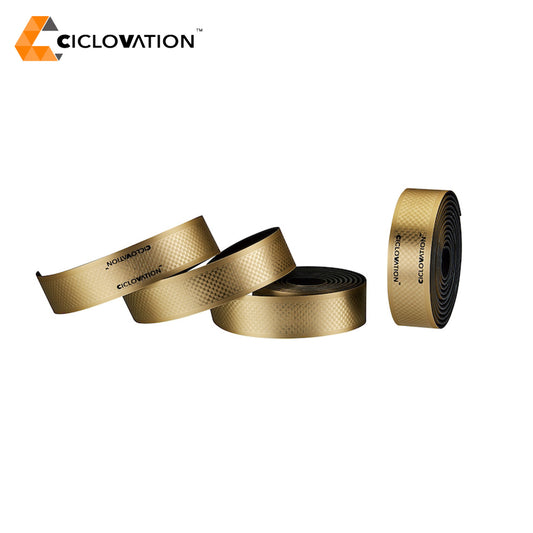 Ciclovation Advanced Poly Touch, Vapor Metallic Bar Tape - Royal Gold