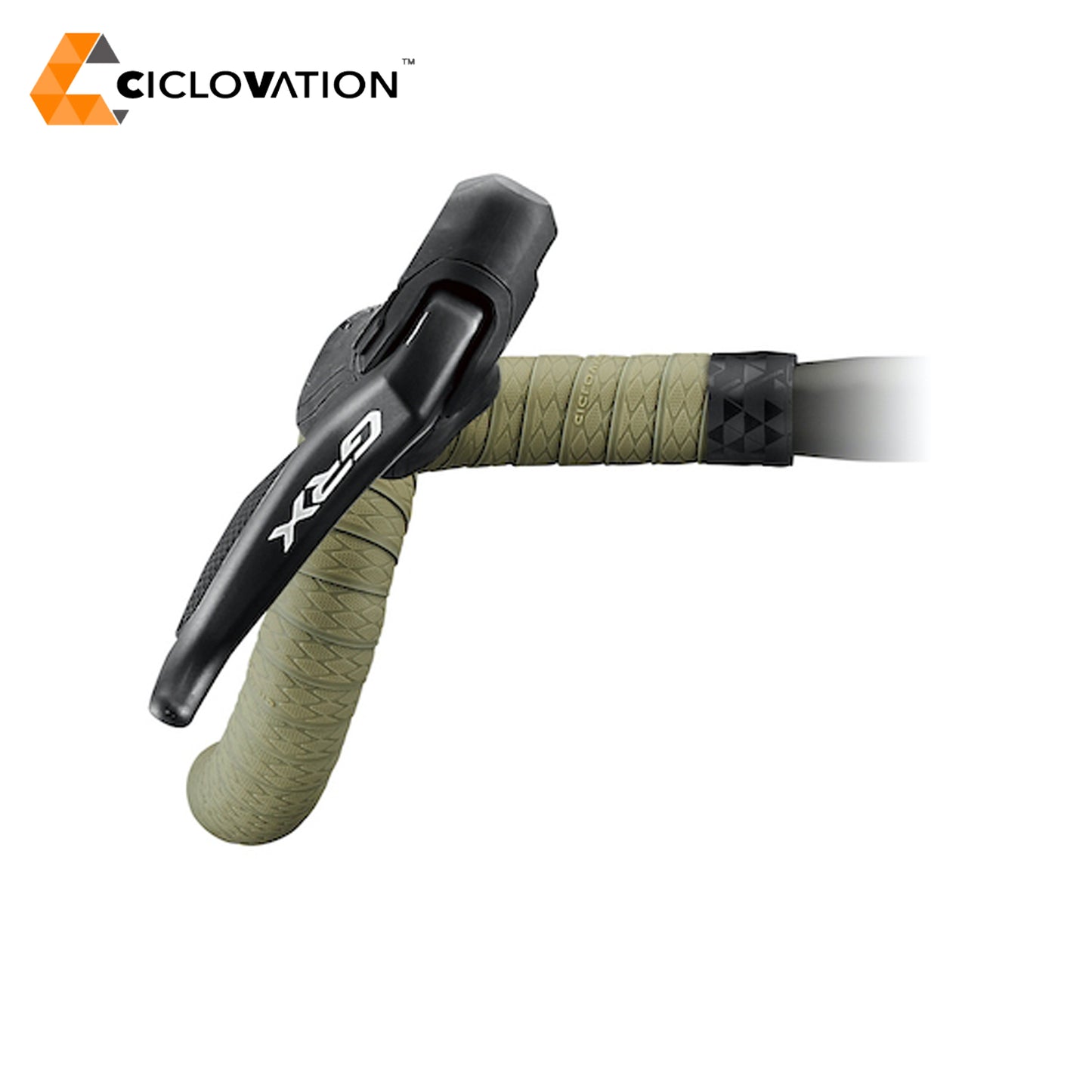 Ciclovation Grind Touch Diamond GXL Bar Tape - Natural Khaki