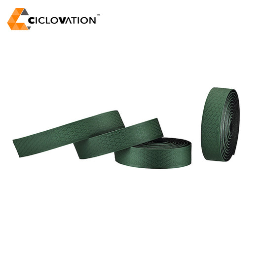 Ciclovation Grind Touch Diamond GXL Bar Tape - Racing Green